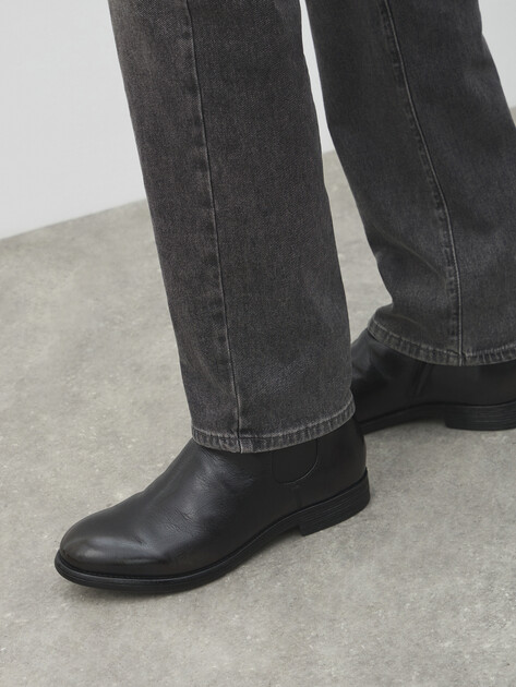 Мужские Ботинки Maison david TTFY6802-02 черно-серый