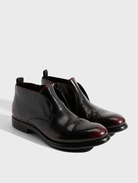 Мужские Ботинки Maison david TTFY6802-05 темно-бордовый