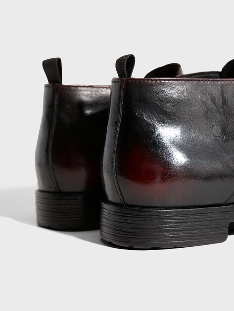 Мужские Ботинки Maison david TTFY6802-05 темно-бордовый