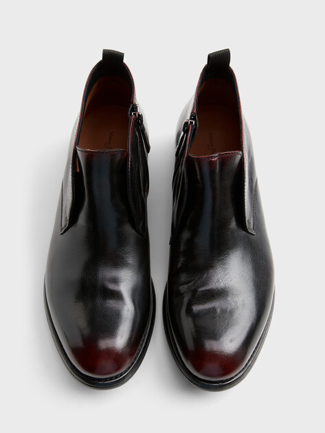 Мужские Ботинки Maison david TTFY6802-05 темно-бордовый