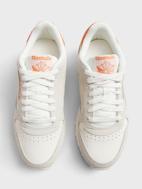 Женские кроссовки REEBOK CLASSIC LEATHER, Артикул CLASSIC LEATHER, молочно-бежевый | 4805675. Ракурс 4