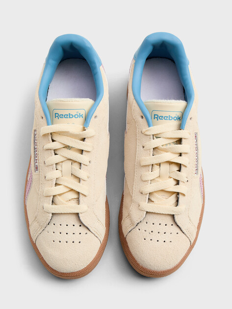 Женские кеды REEBOK CLUB C GROUNDS UK, Артикул CLUB C GROUNDS UK, светло-бежевый | 4806196. Ракурс 4