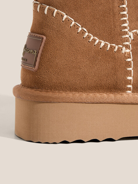 Женские угги PEPE JEANS DISSY ETNIC W, Артикул PLS500004, коричневый | 4806607. Ракурс 3