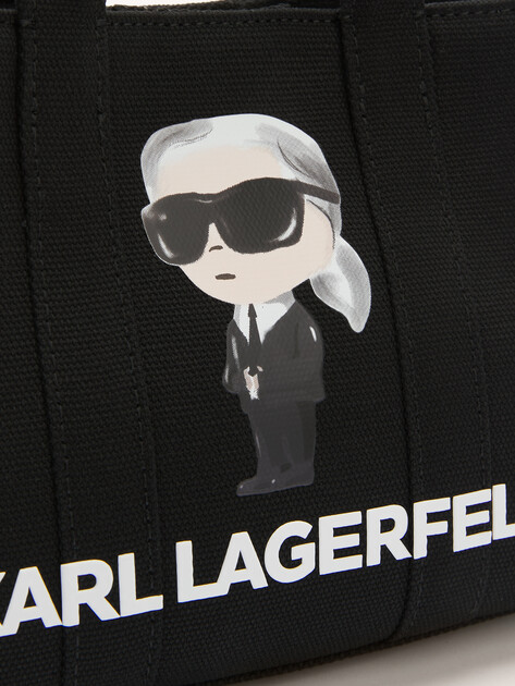 Женская сумка с ручками KARL LAGERFELD, Артикул A3W50109(K), черный | 4808334. Ракурс 2 Женская сумка с ручками KARL LAGERFELD, Артикул A3W50109(K), черный | 4808334. Ракурс 2