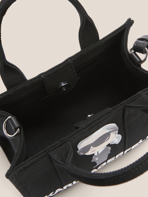 Женская сумка с ручками KARL LAGERFELD, Артикул A3W50109(K), черный | 4808334. Ракурс 4 Женская сумка с ручками KARL LAGERFELD, Артикул A3W50109(K), черный | 4808334. Ракурс 4