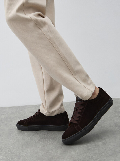 Мужские кеды TENDANCE, Артикул TTFY2315A-01, темно-коричневый | 4809808. Ракурс 6