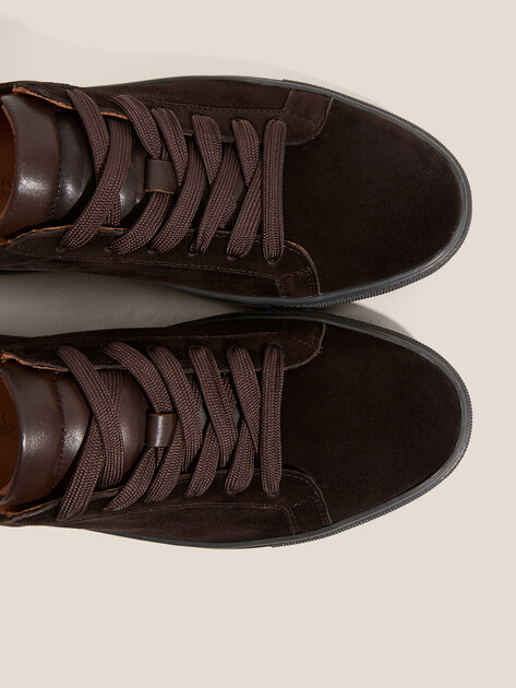 Мужские кеды TENDANCE, Артикул TTFY2315A-01, темно-коричневый | 4809808. Ракурс 3