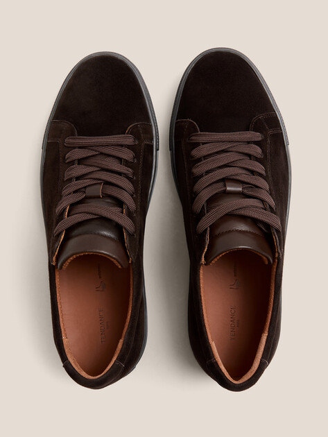 Мужские кеды TENDANCE, Артикул TTFY2315A-01, темно-коричневый | 4809808. Ракурс 4