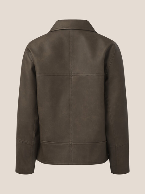 Женская куртка MAISON DAVID, Артикул MELISSA_OU1-DR, серовато-коричневый | 4810646. Ракурс 8 Женская куртка MAISON DAVID, Артикул MELISSA_OU1-DR, серовато-коричневый | 4810646. Ракурс 8