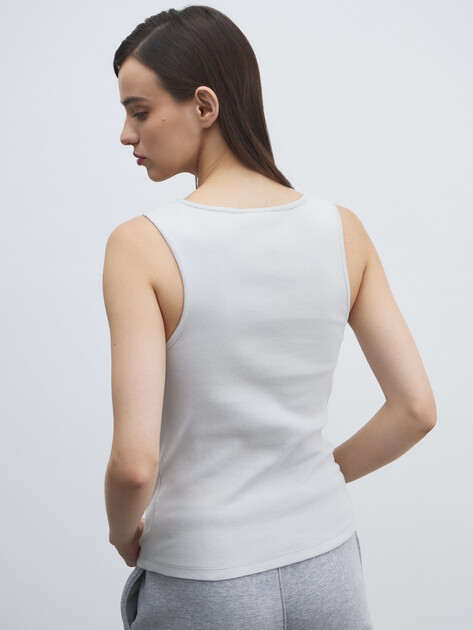 Женская майка MAISON DAVID, Артикул SOLANGE, серый | 4810767. Ракурс 4