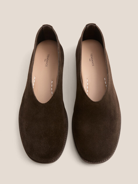 Балетки TENDANCE, Артикул GL259-01, шоколадный | 4812925. Ракурс 4