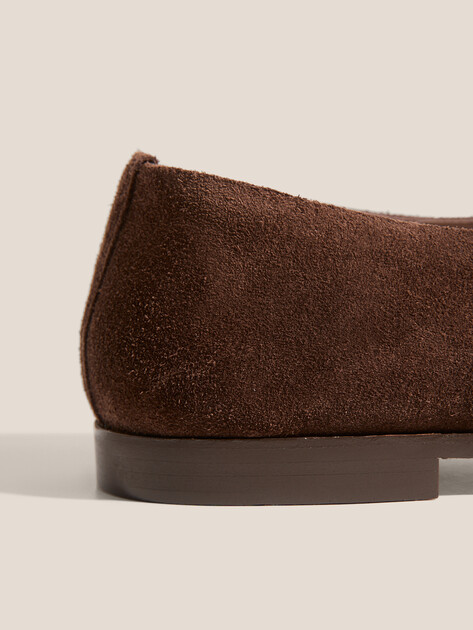 Балетки TENDANCE, Артикул GL259-01, темно-коричневый | 4812967. Ракурс 3 Балетки TENDANCE, Артикул GL259-01, темно-коричневый | 4812967. Ракурс 3