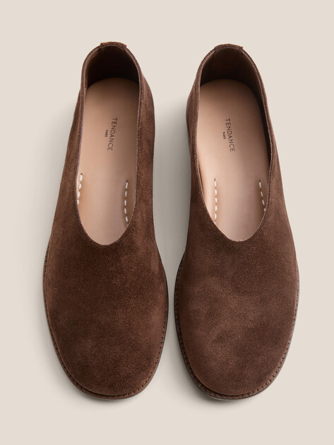 Балетки TENDANCE, Артикул GL259-01, темно-коричневый | 4812967. Ракурс 4 Балетки TENDANCE, Артикул GL259-01, темно-коричневый | 4812967. Ракурс 4