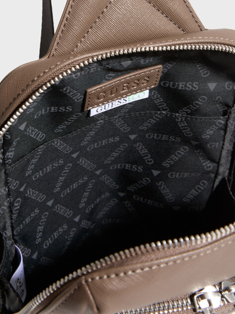 Мужской рюкзак GUESS MILANO CROSSOVER, Артикул HMMISAP5226, серо-коричневый | 4814193. Ракурс 4