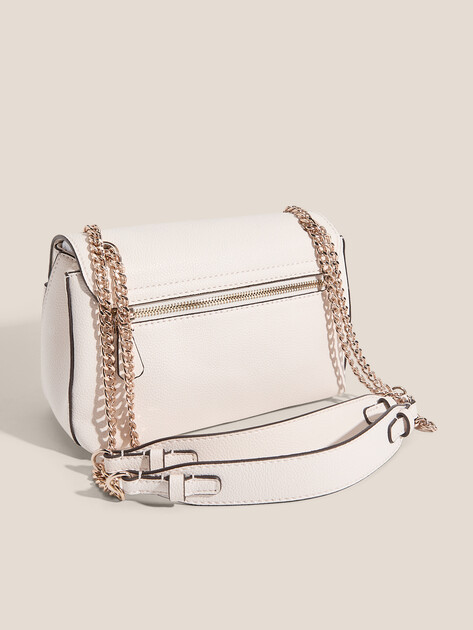 Женская сумка  GUESS YESBA CONVERTIBLE XBODY FLAP, Артикул HWBG7833210, молочно-белый | 4814250. Ракурс 3