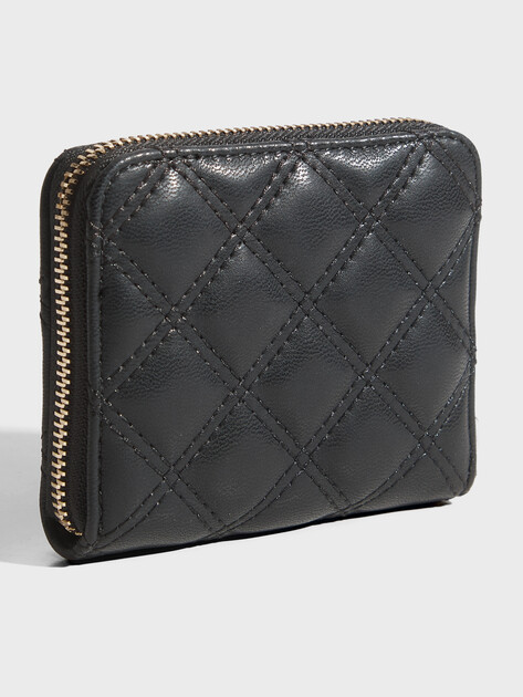Женский кошелёк GUESS GIULLY II SLG SMALL ZIP AROUND, Артикул SWQG9673137, черный | 4814777. Ракурс 2