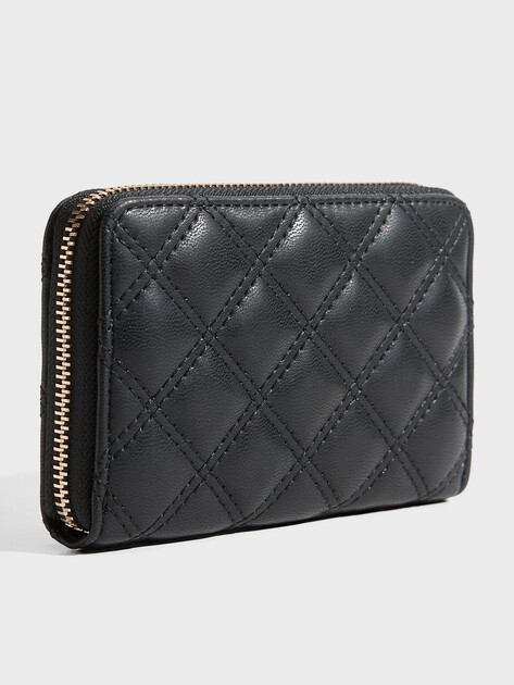 Женский кошелёк GUESS GIULLY II SLG MED ZIP AROUND, Артикул SWQG9673140, черный | 4814780. Ракурс 2