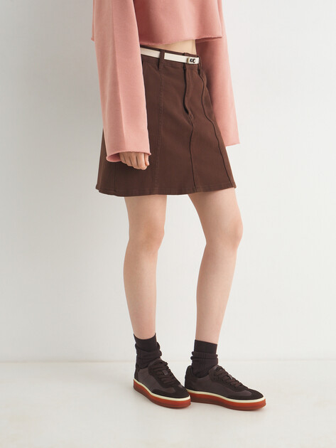 Женские Кеды Maison david TM3286F-9 темно-коричневый