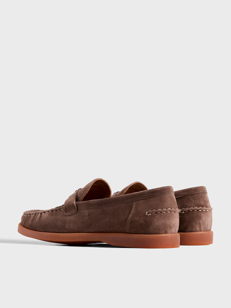 Женские лоферы MAISON DAVID, Артикул TM3587D-3, пыльно-коричневый | 4818053. Ракурс 5