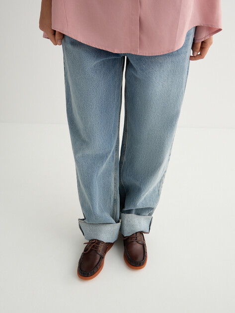 Женские Топсайдеры Maison david TM3587D-5 коричневый