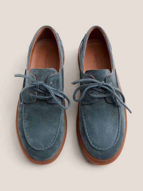 Женские Топсайдеры Maison david TM3075F-25 зелено-серый