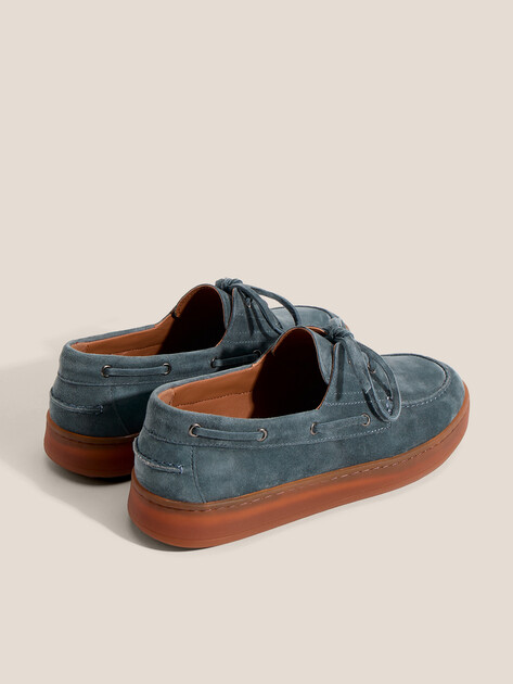 Женские Топсайдеры Maison david TM3075F-25 зелено-серый