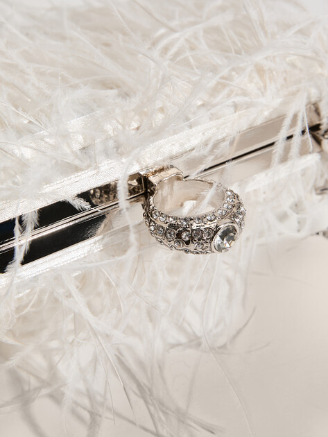 Клатч TENDANCE, Артикул SYZ25039, молочно-белый | 4819011. Ракурс 2 Клатч TENDANCE, Артикул SYZ25039, молочно-белый | 4819011. Ракурс 2