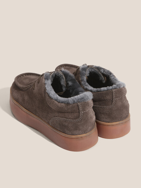 Женские полуботинки MAISON DAVID, Артикул TM3069F-9M, серо-коричневый | 4820978. Ракурс 5