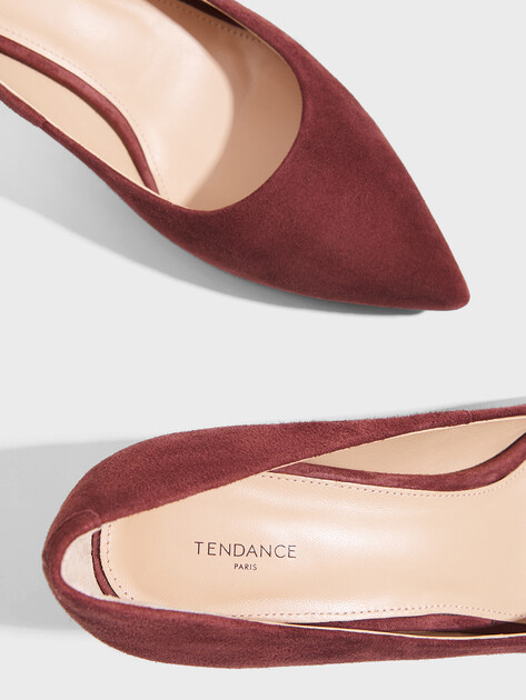 Женские туфли TENDANCE, Артикул CLF1088-01, красно-коричневый | 4825682. Ракурс 3