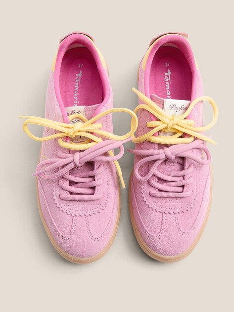 Женские кеды TAMARIS KRISTA, Артикул 1-1-23609-46, розовый | 4827546. Ракурс 4