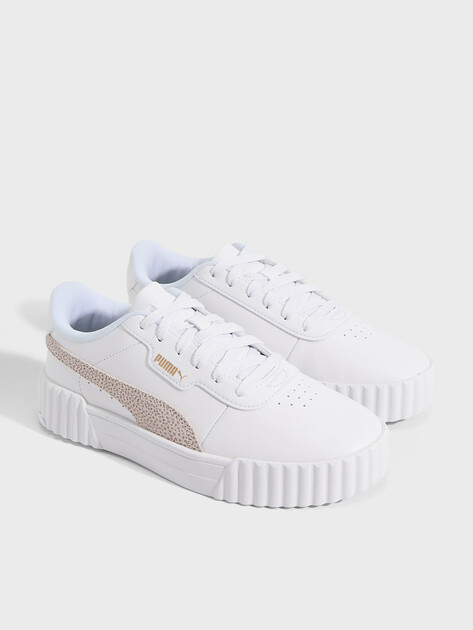 Женские кеды PUMA Carina 3.0 Topcat, Артикул 404510, белый | 4829627. Ракурс 2