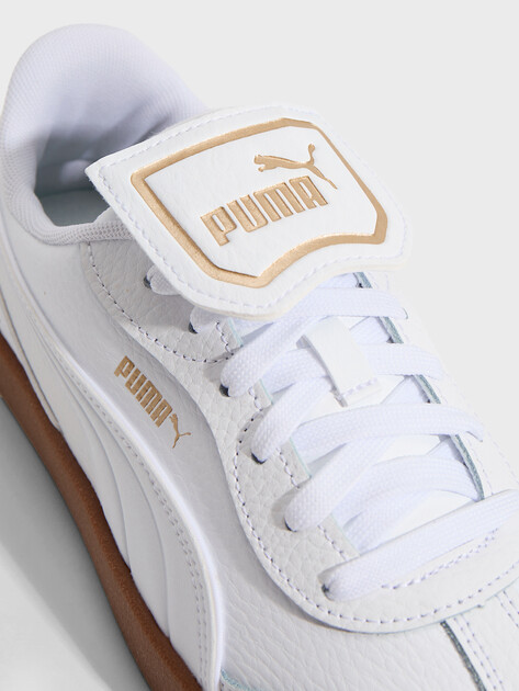 Женские кеды PUMA Puma Club Azura L, Артикул 404761, белый | 4829805. Ракурс 3