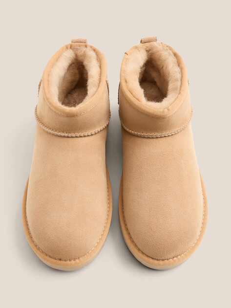 Женские угги TENDANCE, Артикул YS-58173D-H31, бежевый | 4830705. Ракурс 4