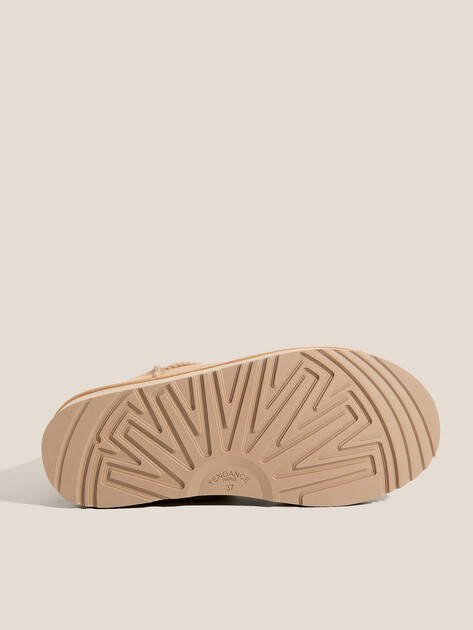 Женские угги TENDANCE, Артикул YS-58173D-H31, бежевый | 4830705. Ракурс 6