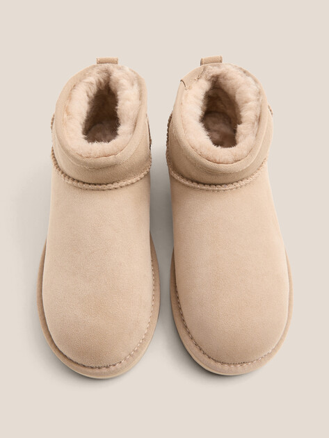 Женские угги TENDANCE, Артикул YS-58173D-B31, бежевый | 4830778. Ракурс 4