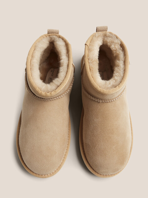 Женские угги TENDANCE, Артикул YS-58173D-B31, темно-бежевый | 4830786. Ракурс 4