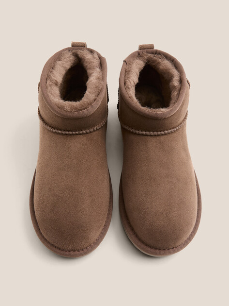 Женские угги TENDANCE, Артикул YS-58173D-B31, пыльно-коричневый | 4830802. Ракурс 4