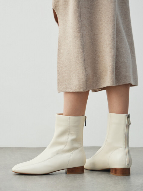 Ботильоны TENDANCE, Артикул YS-58056-82, молочно-белый | 4832230. Ракурс 7