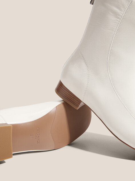 Ботильоны TENDANCE, Артикул YS-58056-82, молочно-белый | 4832230. Ракурс 3