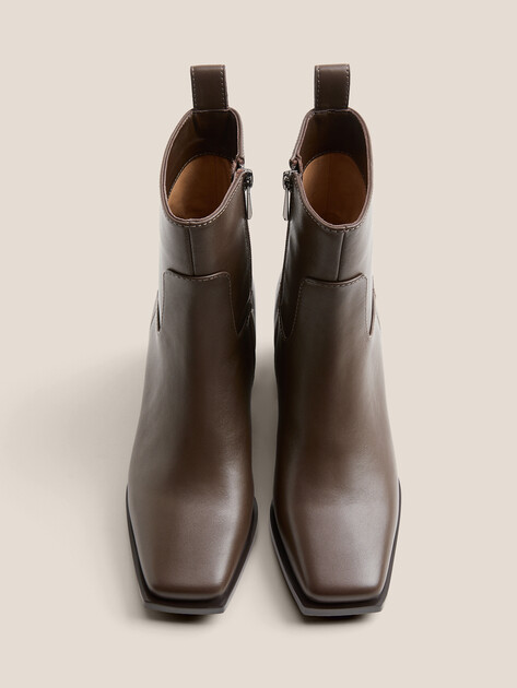 Ботильоны TENDANCE, Артикул YS-58057-61, серо-коричневый | 4832281. Ракурс 4