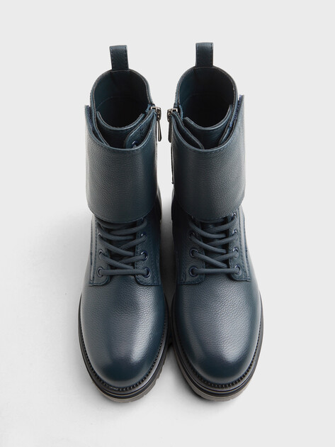Женские ботинки TENDANCE, Артикул HC25618X-2, темно-синий | 4833039. Ракурс 4