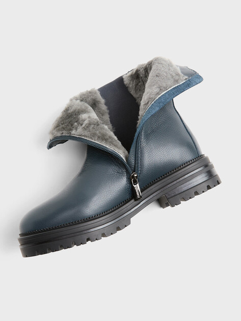 Женские ботинки TENDANCE, Артикул HC25618X-5, темно-синий | 4833103. Ракурс 4