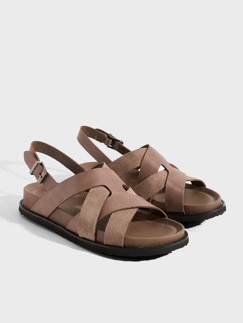 Женские сандалии TENDANCE, Артикул HC781004L-67, серо-коричневый | 4833253. Ракурс 2