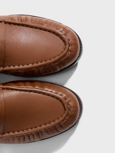 Женские лоферы TENDANCE, Артикул YS-58097A-1, светло-коричневый | 4834752. Ракурс 3