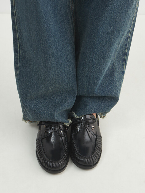 Женские топсайдеры TENDANCE, Артикул YS-58097A-2, черный | 4834825. Ракурс 7