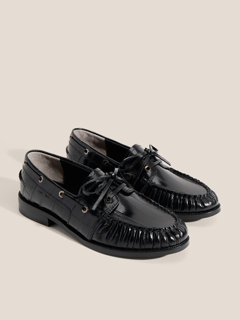 Женские топсайдеры TENDANCE, Артикул YS-58097A-2, черный | 4834825. Ракурс 2