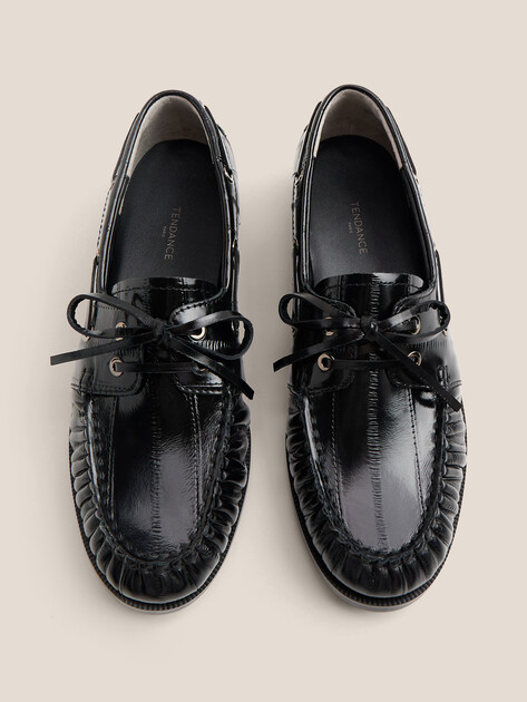 Женские топсайдеры TENDANCE, Артикул YS-58097A-2, черный | 4834825. Ракурс 4