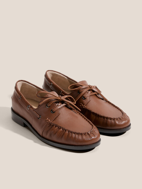Женские топсайдеры TENDANCE, Артикул YS-58097A-2, коричневый | 4834841. Ракурс 2