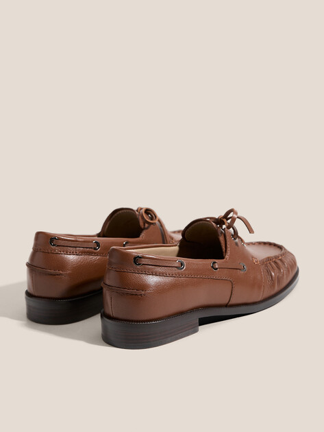 Женские топсайдеры TENDANCE, Артикул YS-58097A-2, коричневый | 4834841. Ракурс 5