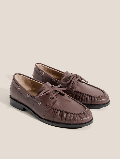 Женские топсайдеры TENDANCE, Артикул YS-58097A-2, серо-коричневый | 4834849. Ракурс 2